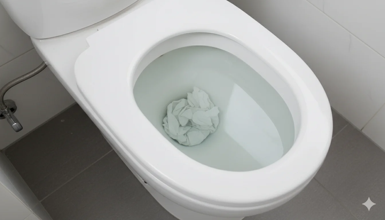 Intervention professionnelle pour WC bouchés